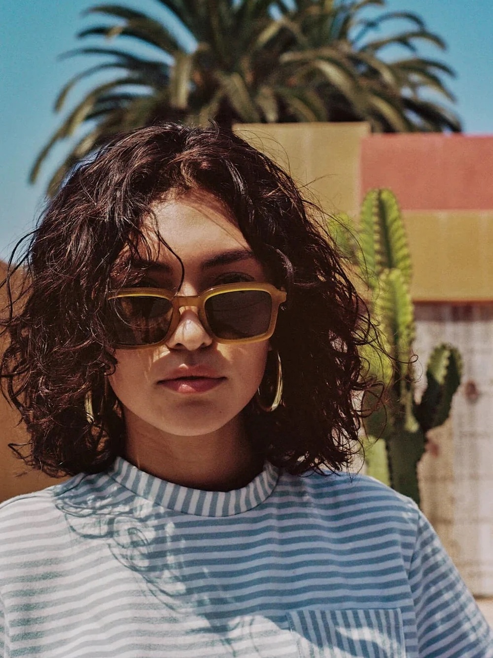 Crap Eyewear Agave Heavy Tropix Rectangular Sunglasses